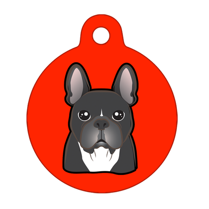 25mm Diameter Small Size - French Bulldog Design