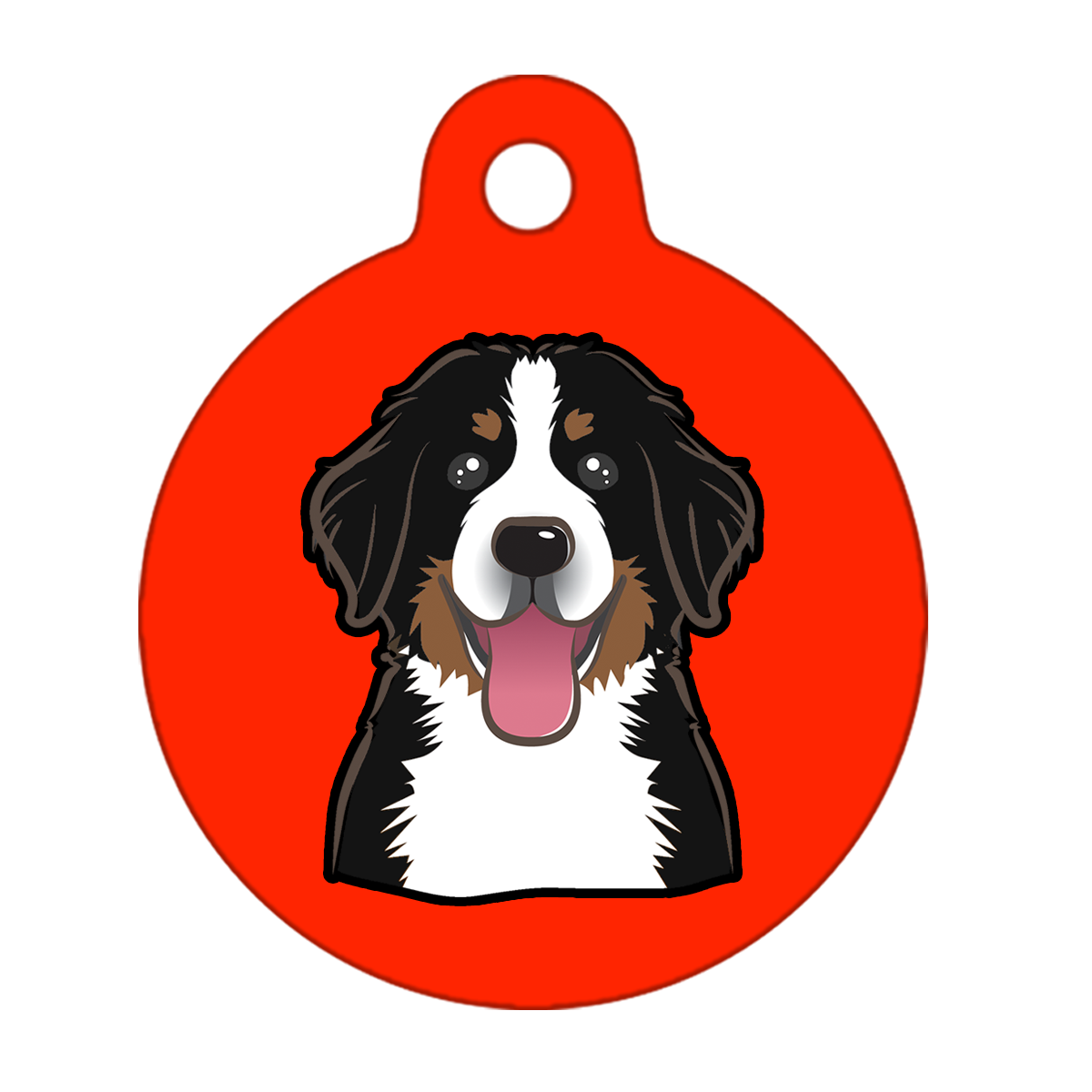 38mm Diameter Large Size - Bernese Mountain Dog