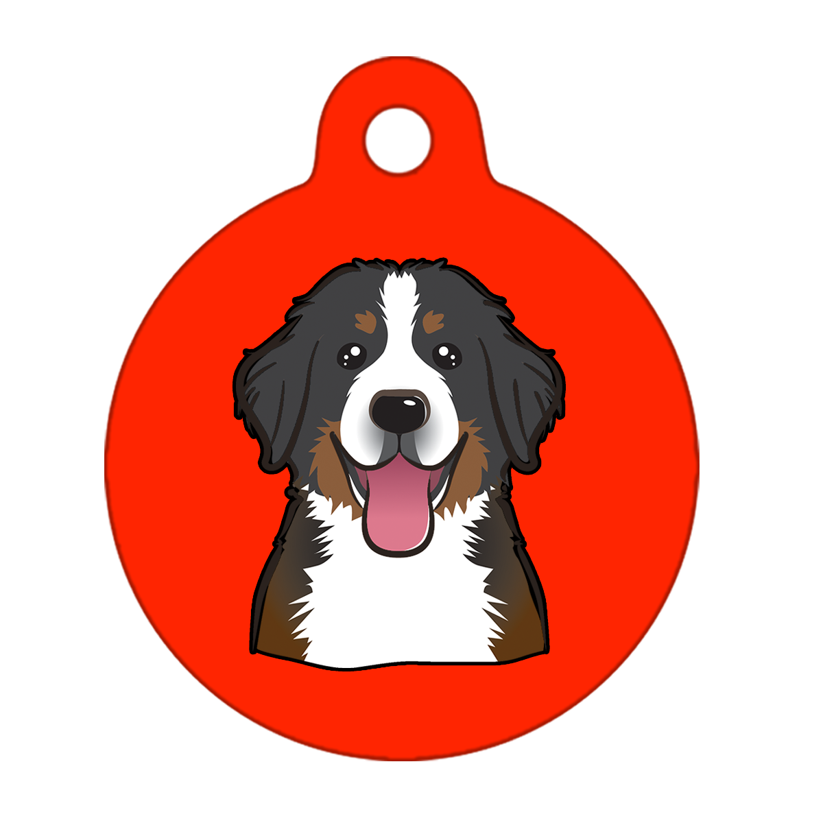 31mm Diameter Medium Size - Bernese Mountain Dog