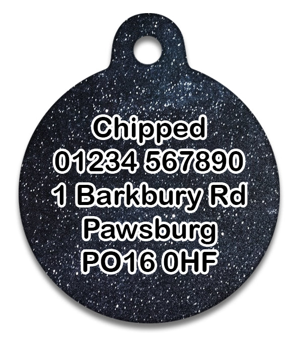 Star Paws Red Lightsaber - Pet ID Tag