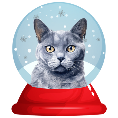 'All I Want For Christmas' Custom Cat Breed & Name Mug
