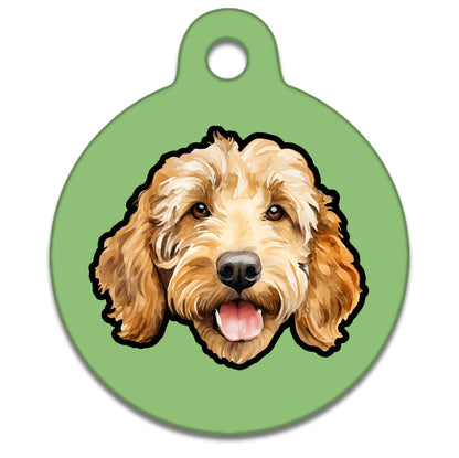 38mm Diameter Large Size - Doodle Dog