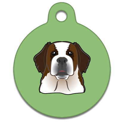 38mm Diameter Large Size - Saint Bernard Dog