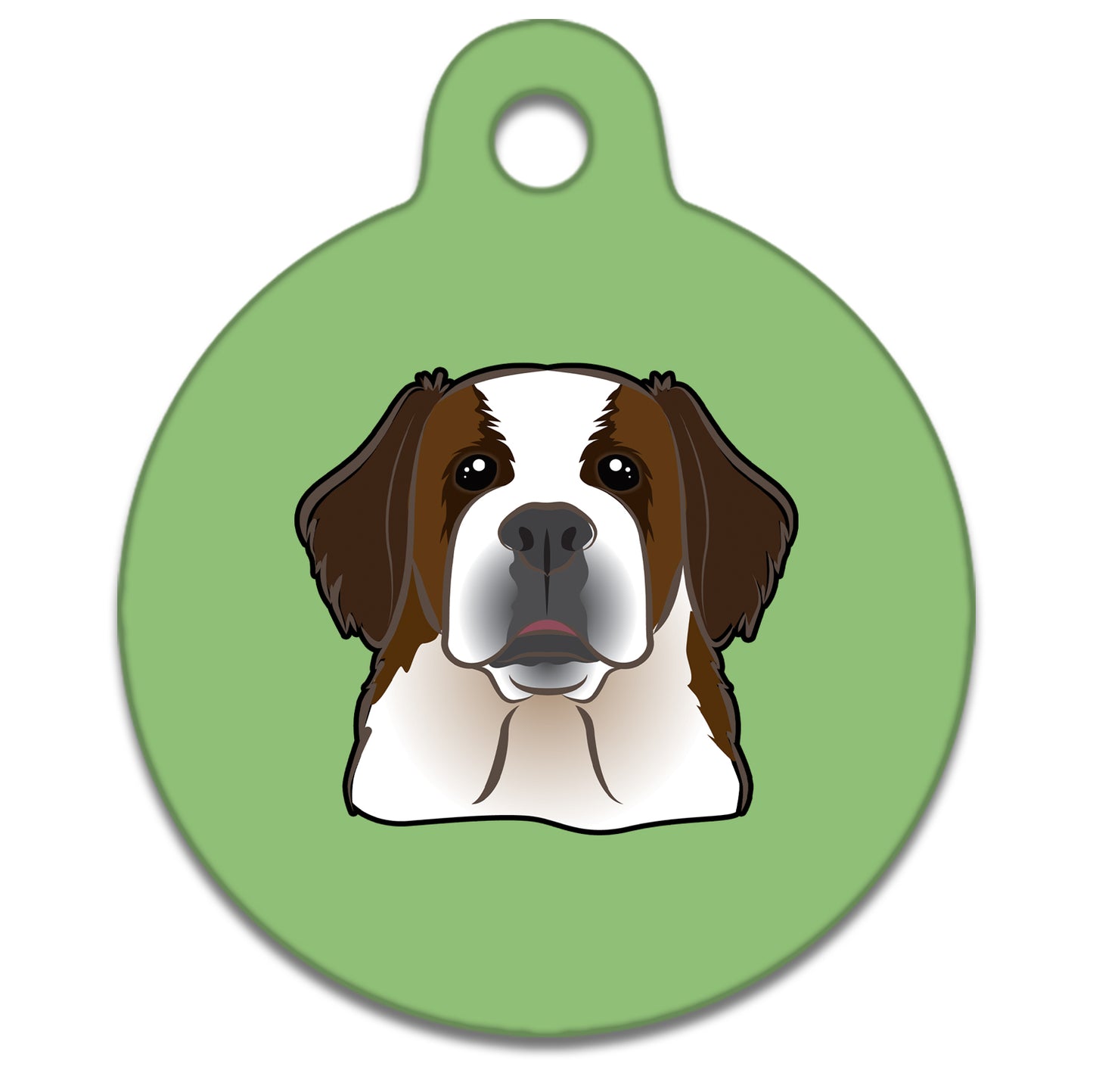31mm Diameter Medium Size - Saint Bernard Dog