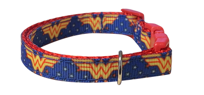 Wonder Woman Cat Collar