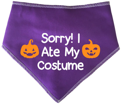 Sorry! I Ate My Costume Dog Bandana