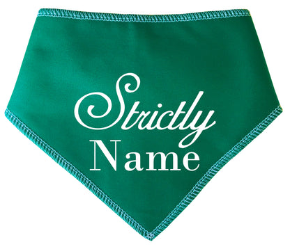 Strictly Ballroom Fan Any Name Dog Bandana