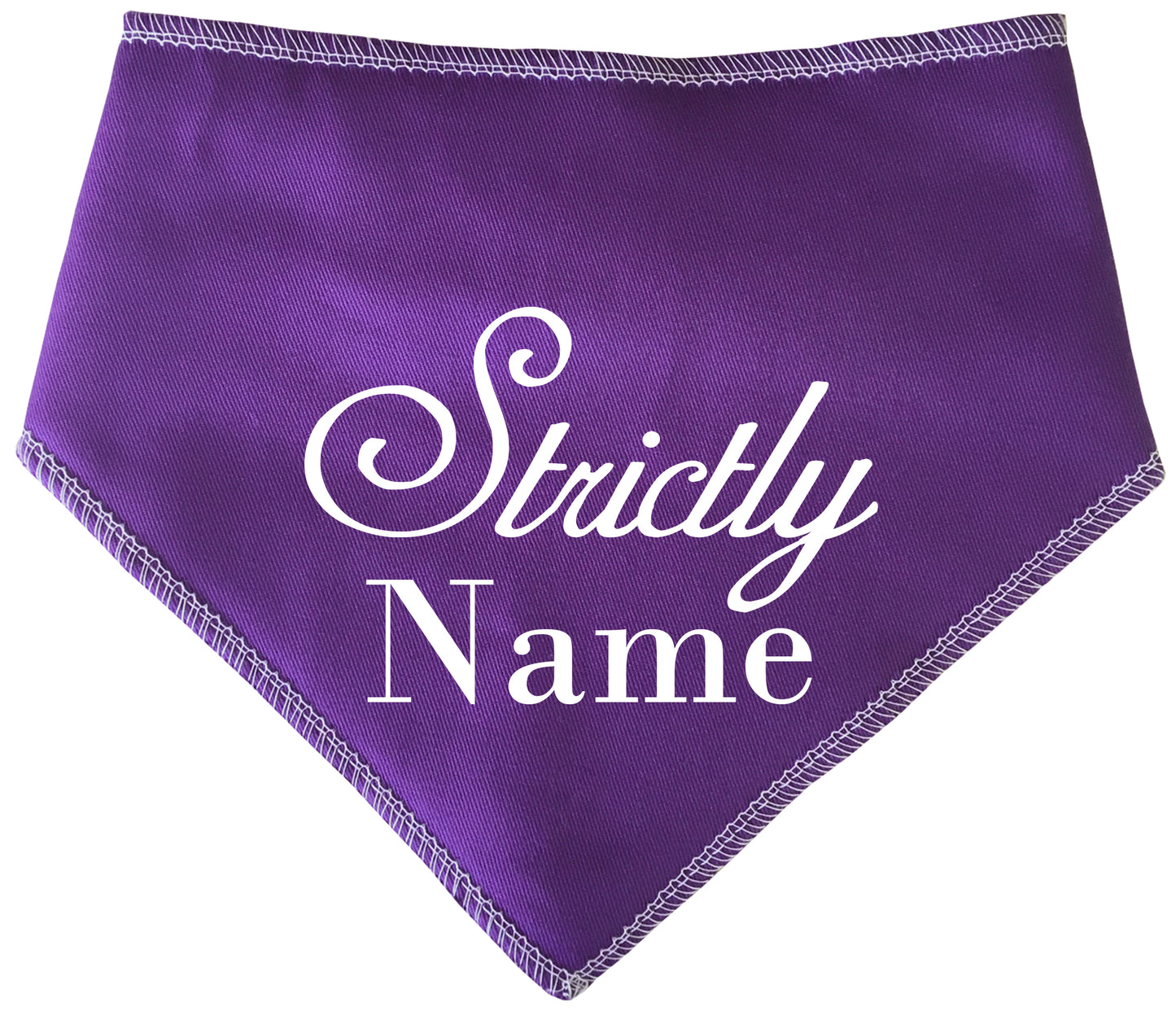 Strictly Ballroom Fan Any Name Dog Bandana