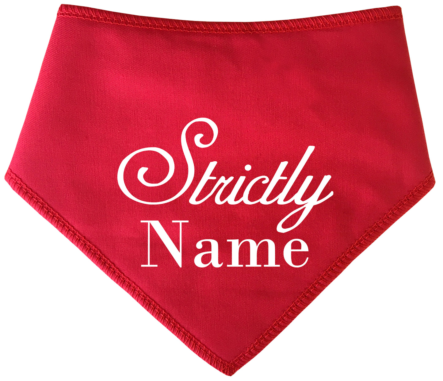 Strictly Ballroom Fan Any Name Dog Bandana