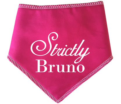 Strictly Ballroom Fan Any Name Dog Bandana