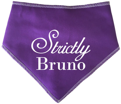 Strictly Ballroom Fan Any Name Dog Bandana