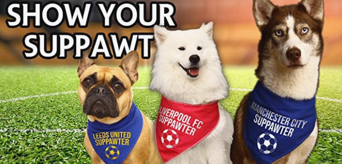 Aston Villa Football Suppawter Dog Bandana