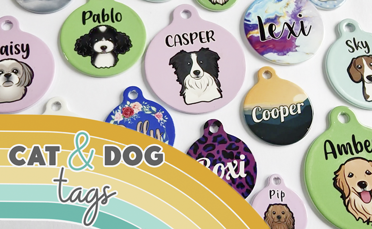 Lost As Fuck Blue - Pet ID Tag