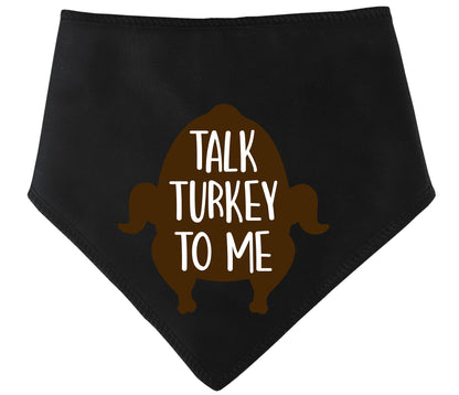 Talk Turkey To Me Dog Bandana