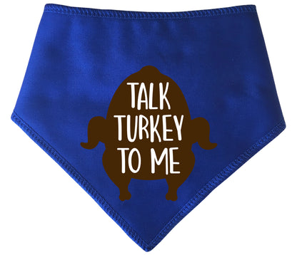 Talk Turkey To Me Dog Bandana