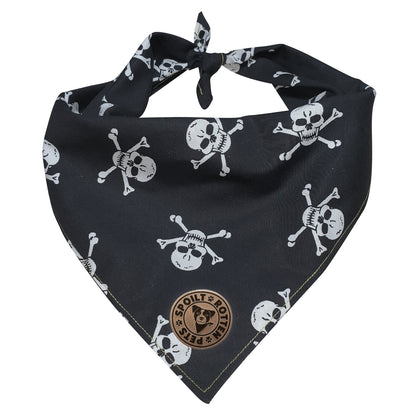 The Penzance - Skull & Crossbones Dog Bandana