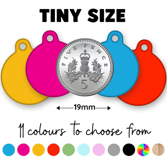 19mm Diameter Tiny Size - Snowshoe