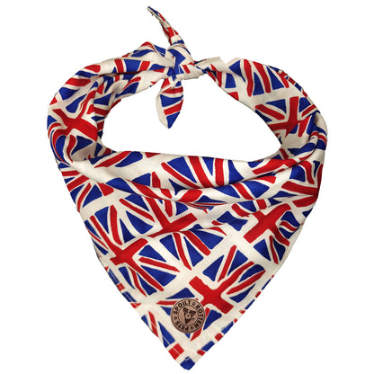 The London - Union Jack Tied Dog Bandana