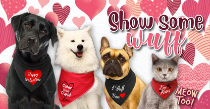 I Love You Dog Bandana