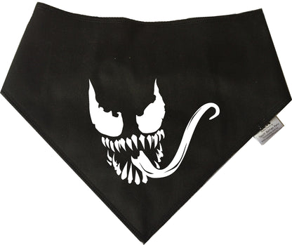 Venom Face Dog Bandana