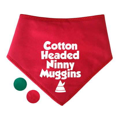 Cotton Headed Ninny Muggins Dog Bandana