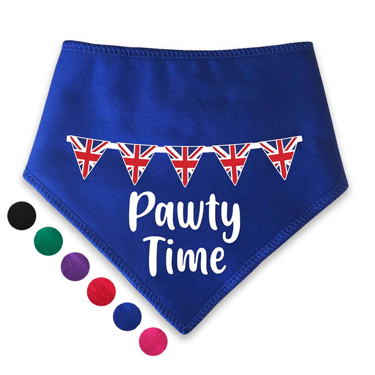 Pawty Time Bunting Dog Bandana