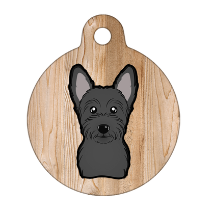 19mm Diameter Tiny Size - Scottish Terrier Dog