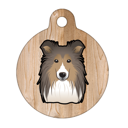 19mm Diameter Tiny Size - Shetland Dog