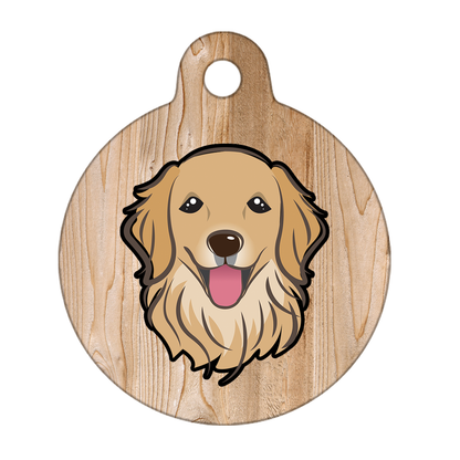 19mm Diameter Tiny Size - Golden Retriever Dog