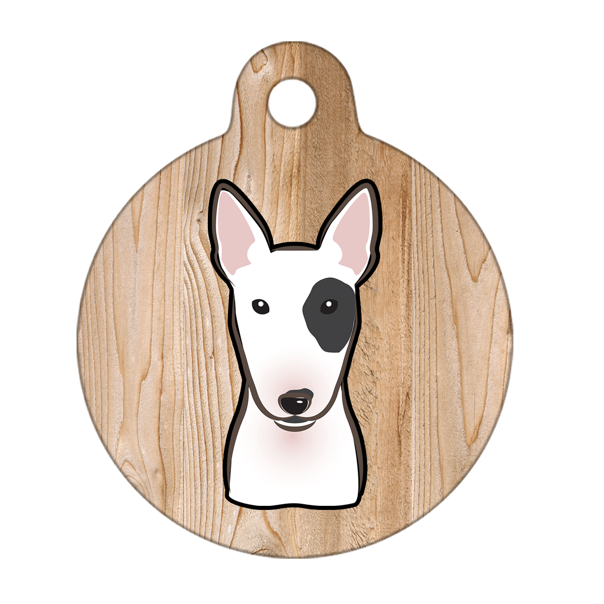 31mm Diameter Medium Size - Bull Terrier Dog