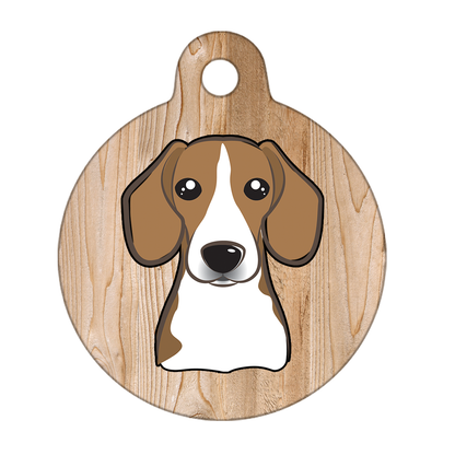 19mm Diameter Tiny Size - Beagle Dog