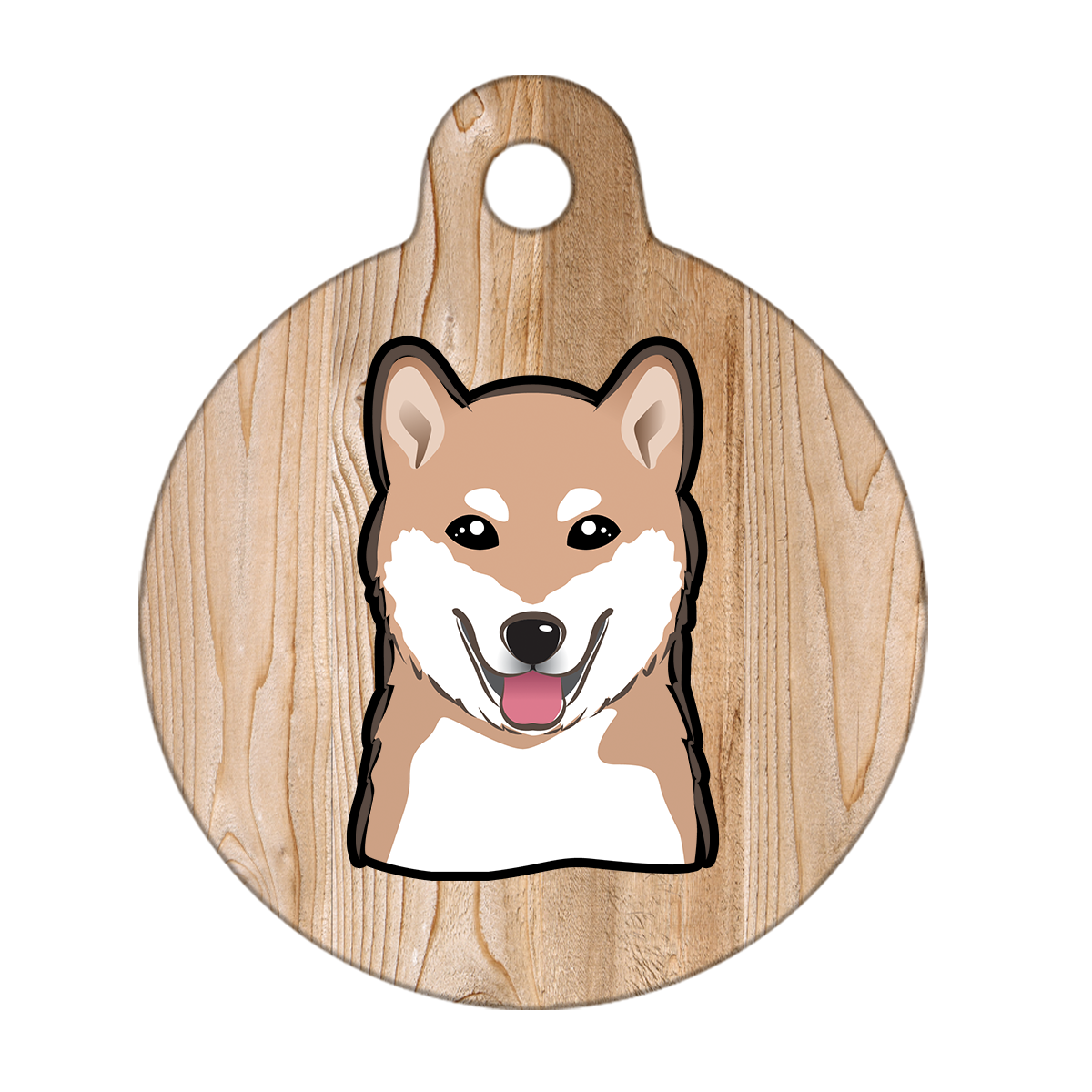 19mm Diameter Tiny Size - Shiba Inu Dog