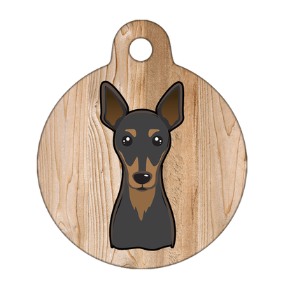 25mm Diameter Small Size - Pinscher Dog