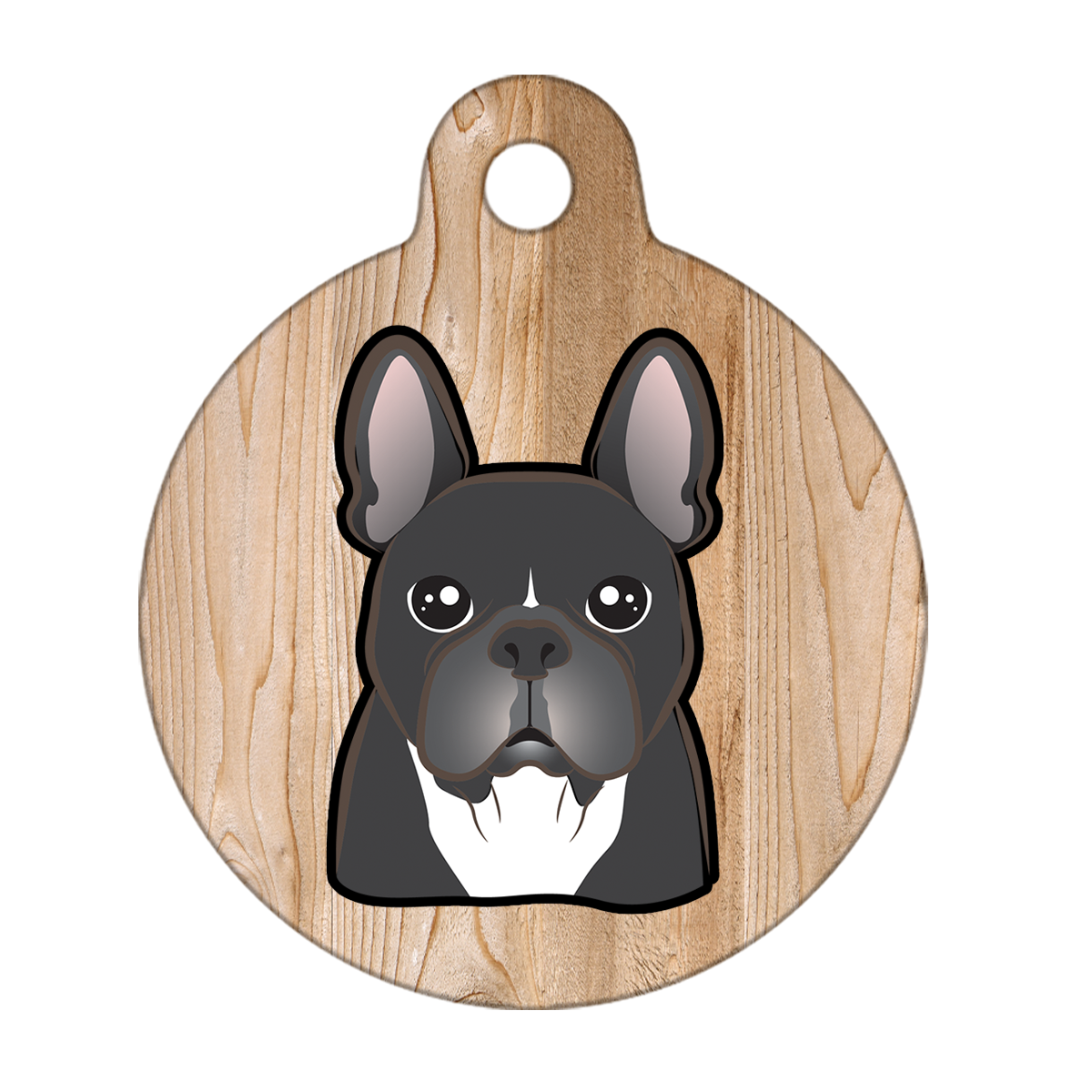 25mm Diameter Small Size - French Bulldog Design