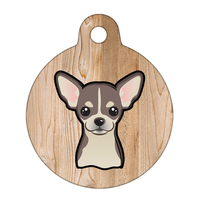 38mm Diameter Large Size - Chihuahua Dog