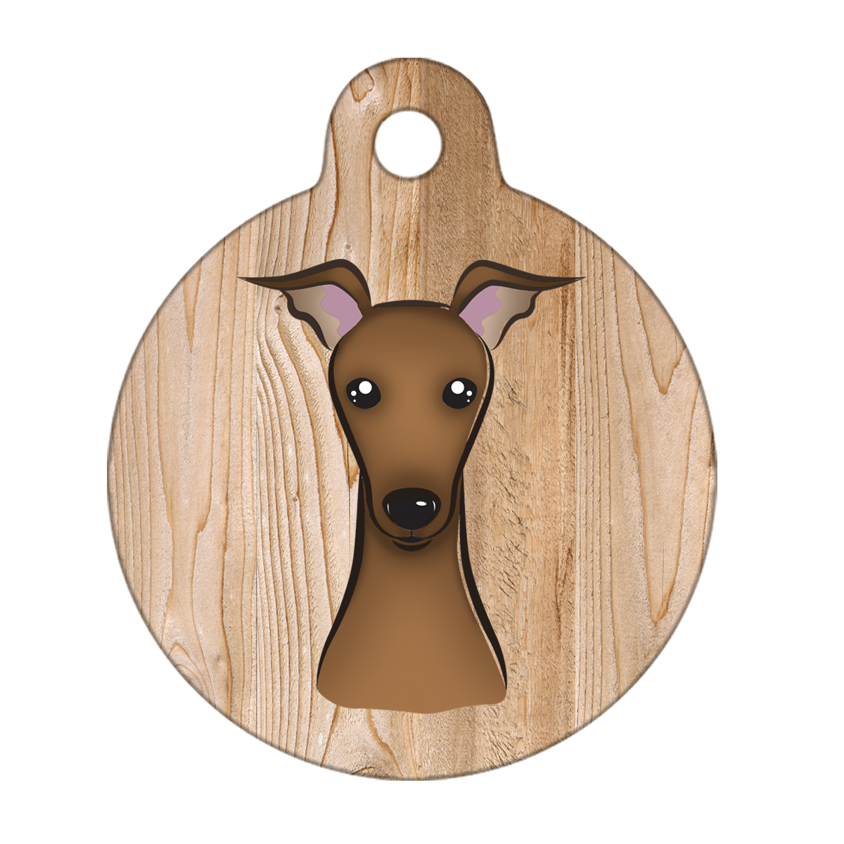 31mm Diameter Medium Size - Greyhound Dog