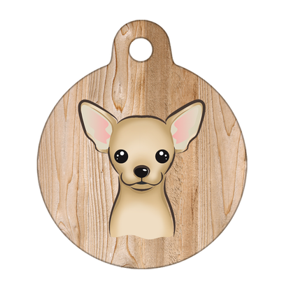 19mm Diameter Tiny Size - Chihuahua Dog