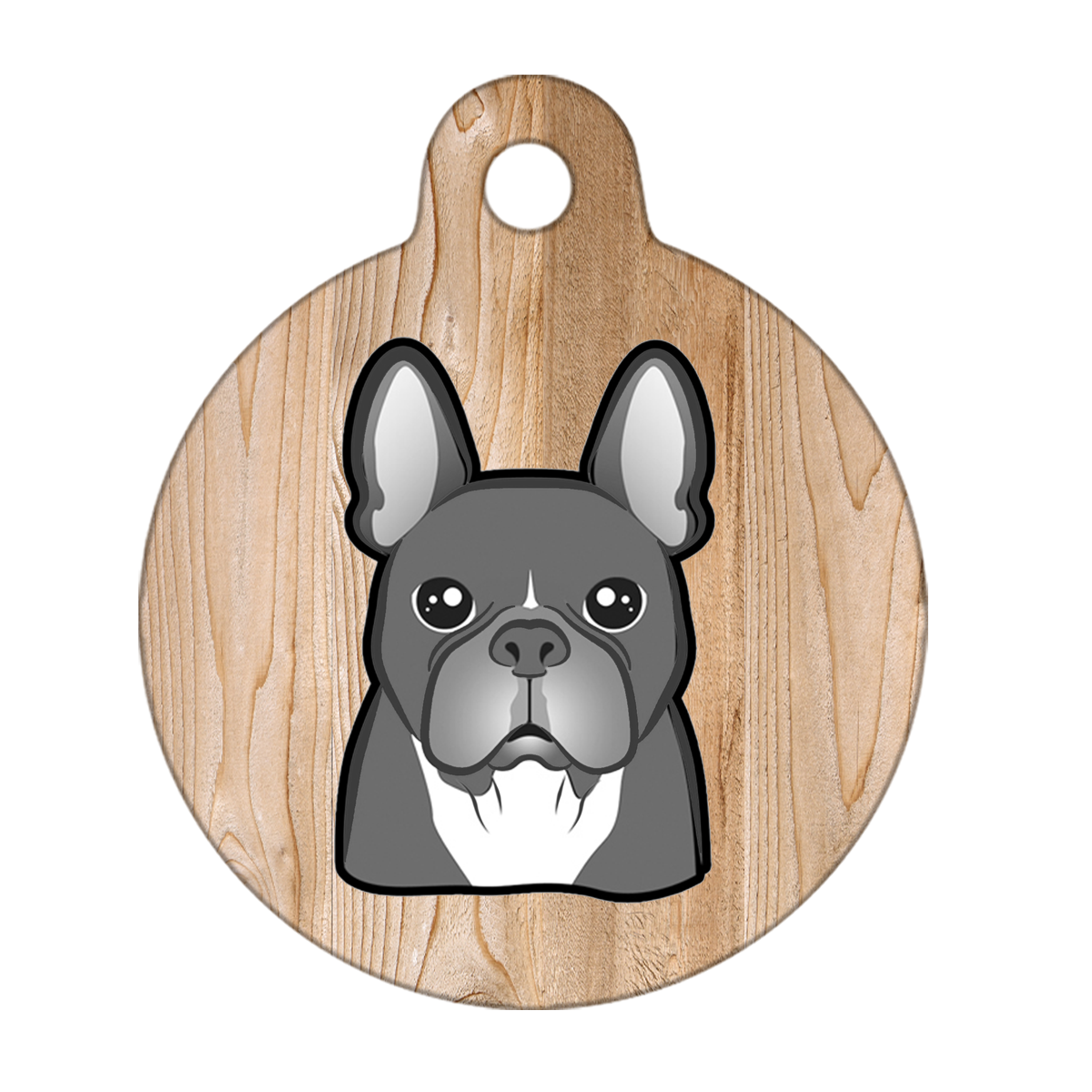 25mm Diameter Small Size - French Bulldog Design
