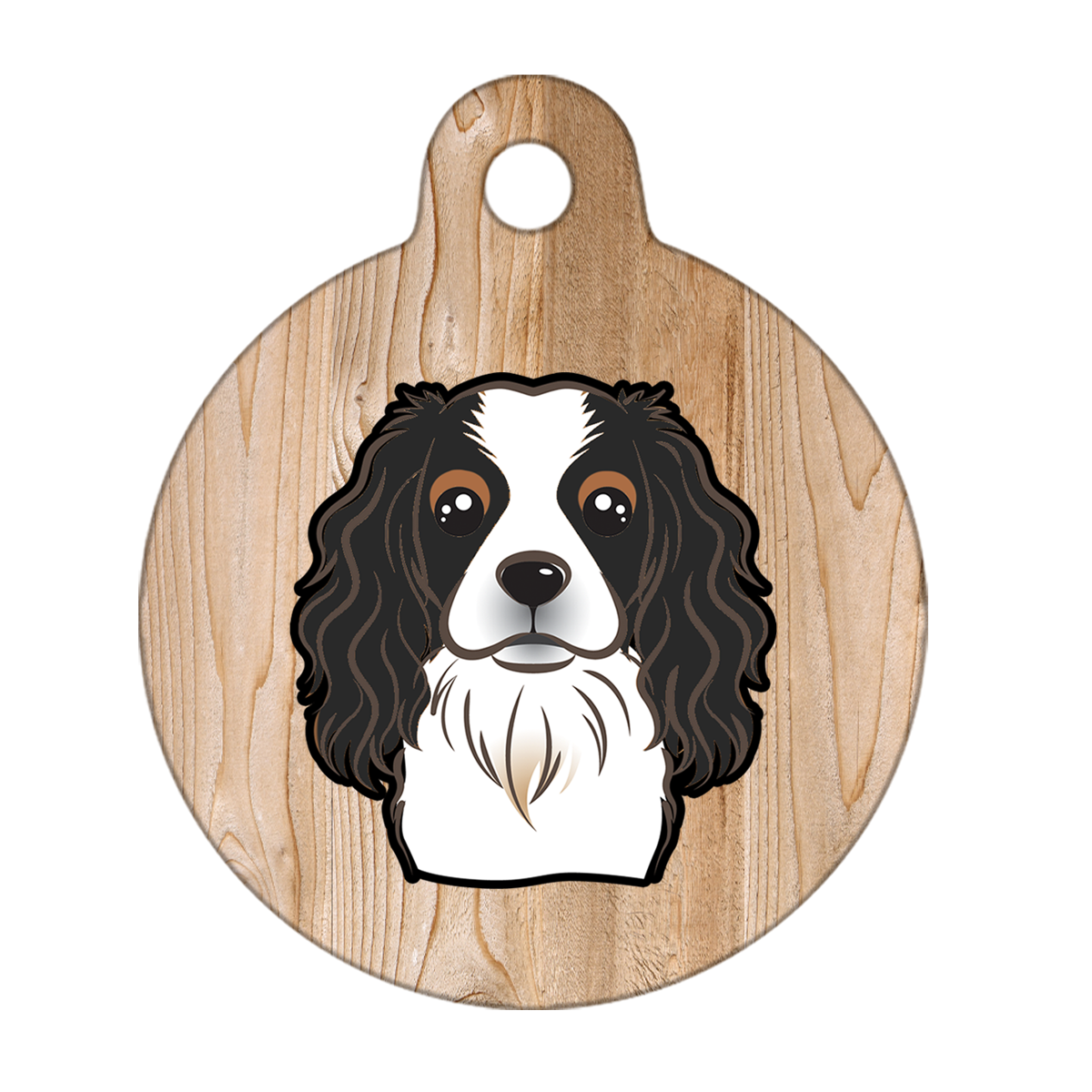 38mm Diameter Large Size - Cavalier King Charles Spaniel Dog