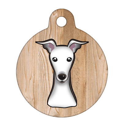 19mm Diameter Tiny Size - Whippet Dog