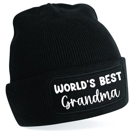 World's Best Grandma Beanie Hat