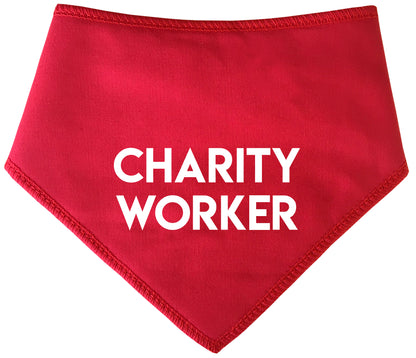 Charity Worker Dog Bandana