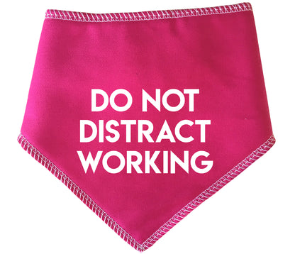 Do Not Distract Working Dog Bandana