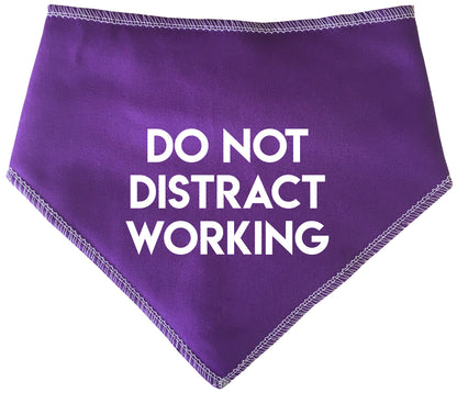 Do Not Distract Working Dog Bandana