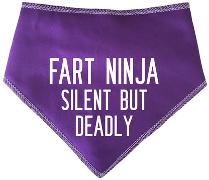 Fart Ninja Dog Bandana