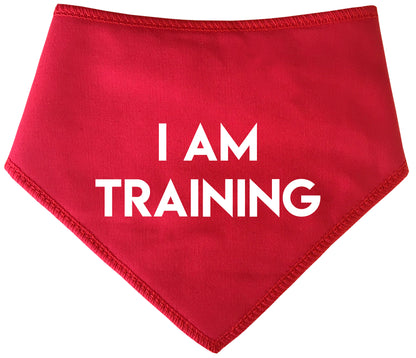 I Am Training Dog Bandana
