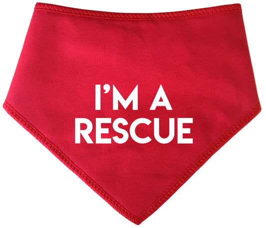 I'm A Rescue Dog Bandana
