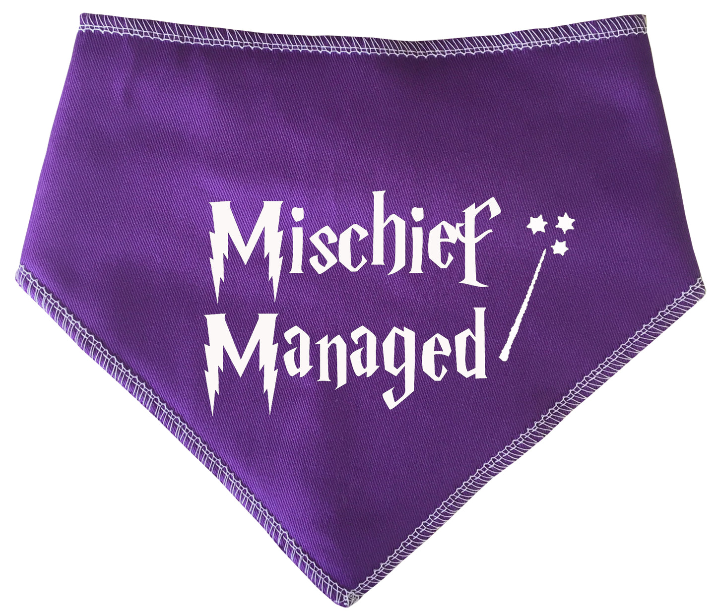 Mischief Managed Wizard Dog Bandana