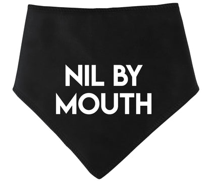 Nil By Mouth Dog Bandana