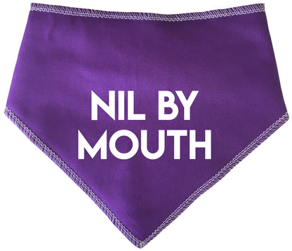 Nil By Mouth Dog Bandana